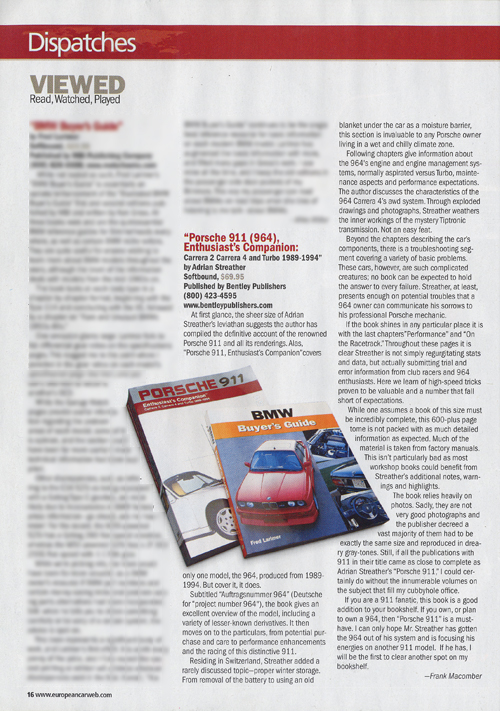 European Car - March 2005 review, pg. 1